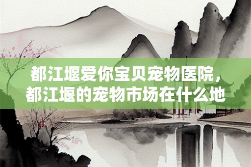 都江堰爱你宝贝宠物医院，都江堰的宠物市场在什么地方