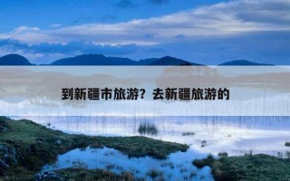 到新疆市旅游？去新疆旅游的