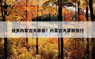 徒步内蒙古大草原？内蒙古大草原旅行