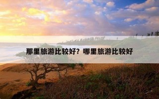那里旅游比较好？哪里旅游比较好