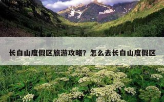 长白山度假区旅游攻略？怎么去长白山度假区