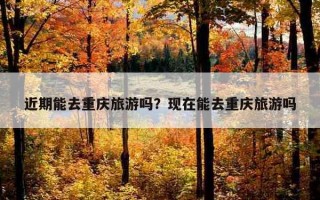 近期能去重庆旅游吗？现在能去重庆旅游吗