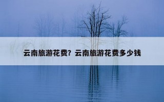 云南旅游花费？云南旅游花费多少钱